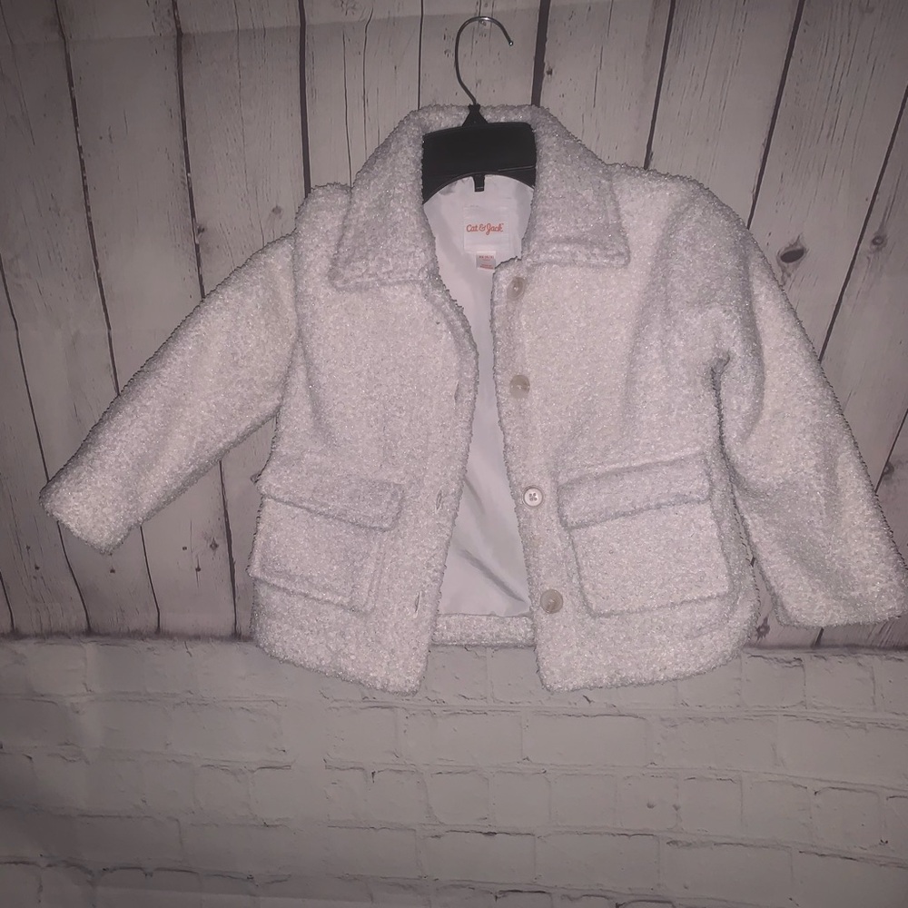 Cat & Jack White Kids Blazer